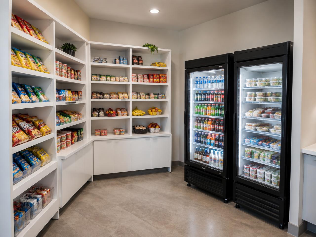 Self-service micro market for a Arlington, TX workplace