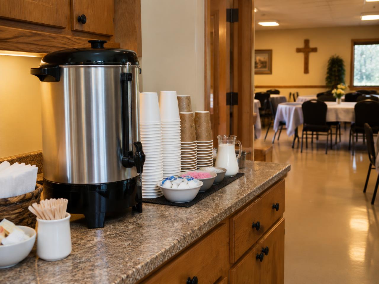 Office coffee station for a Crandall, TX workplace