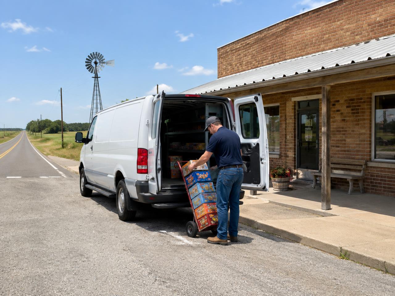 Cashless vending service for a Crandall, TX workplace