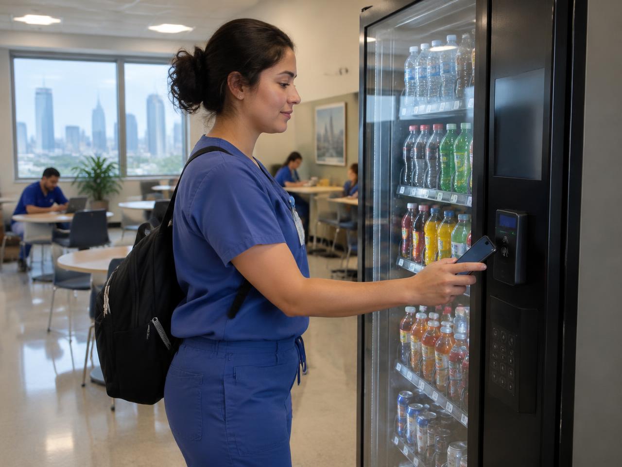 Cashless vending service for a Dallas, TX workplace