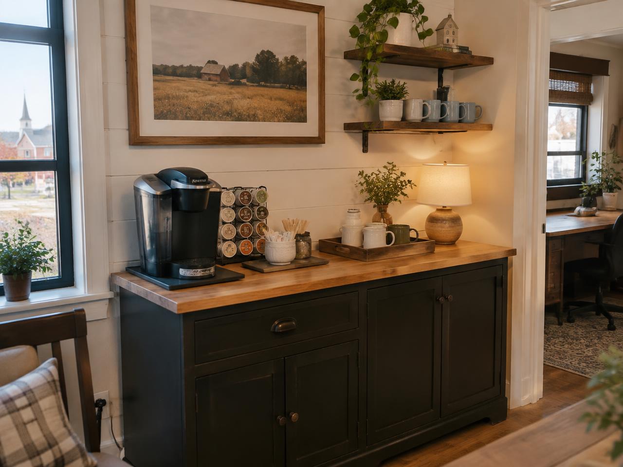 Office coffee station for a Forney, TX workplace