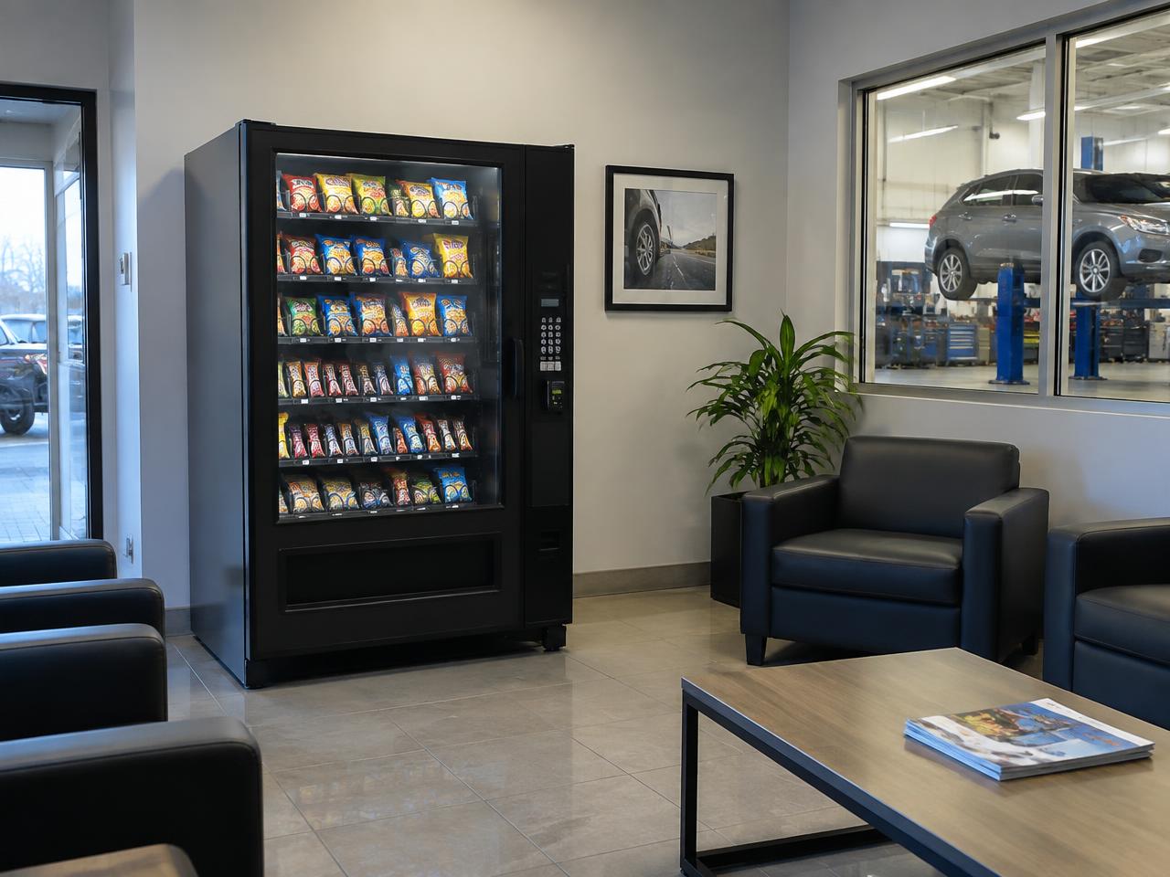 Cashless vending service for a Forney, TX workplace