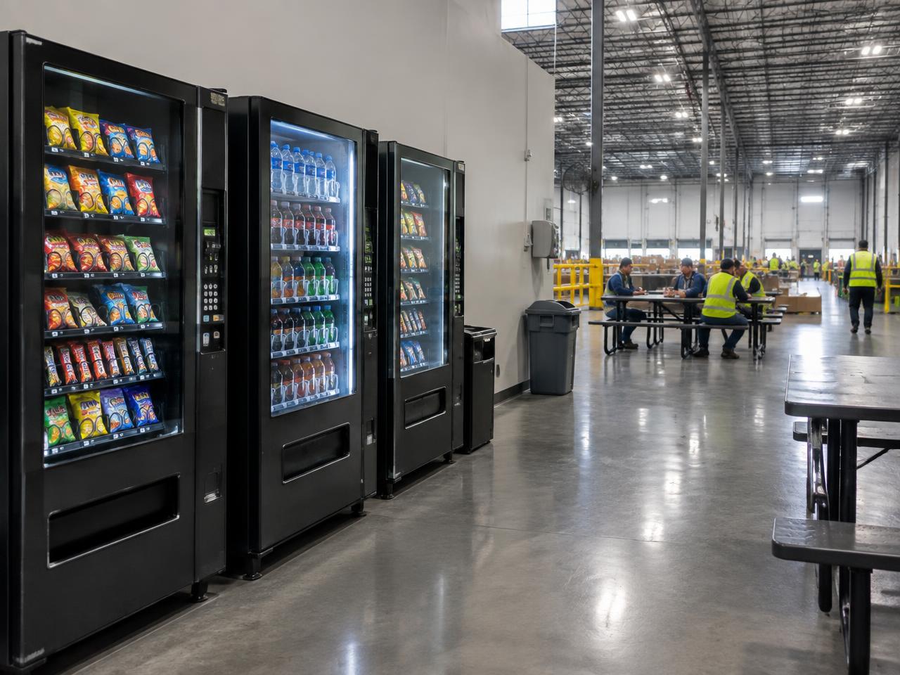 Vending machines installed for a Fort Worth, TX workplace