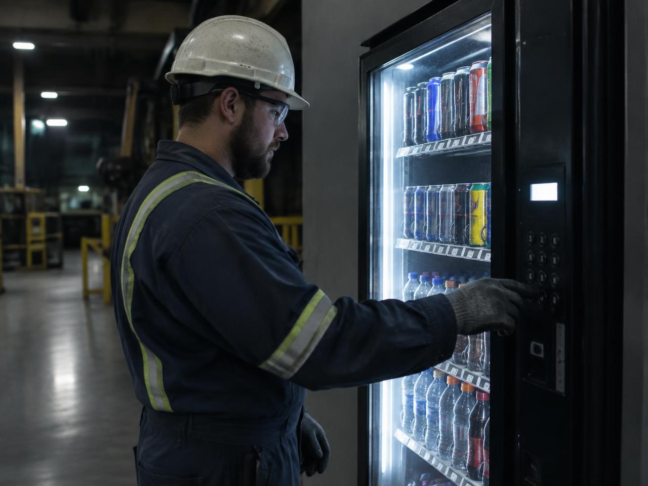 Cashless vending service for a Garland, TX workplace