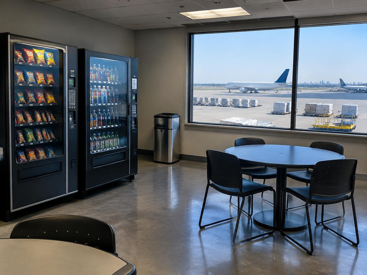 Vending machines installed for a Irving, TX workplace
