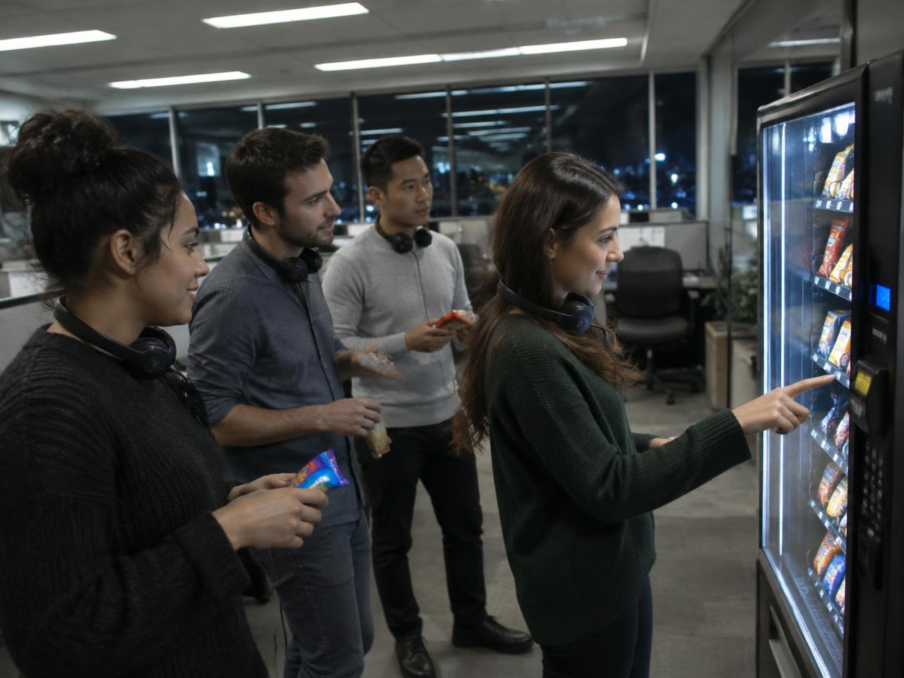 Cashless vending service for a Irving, TX workplace