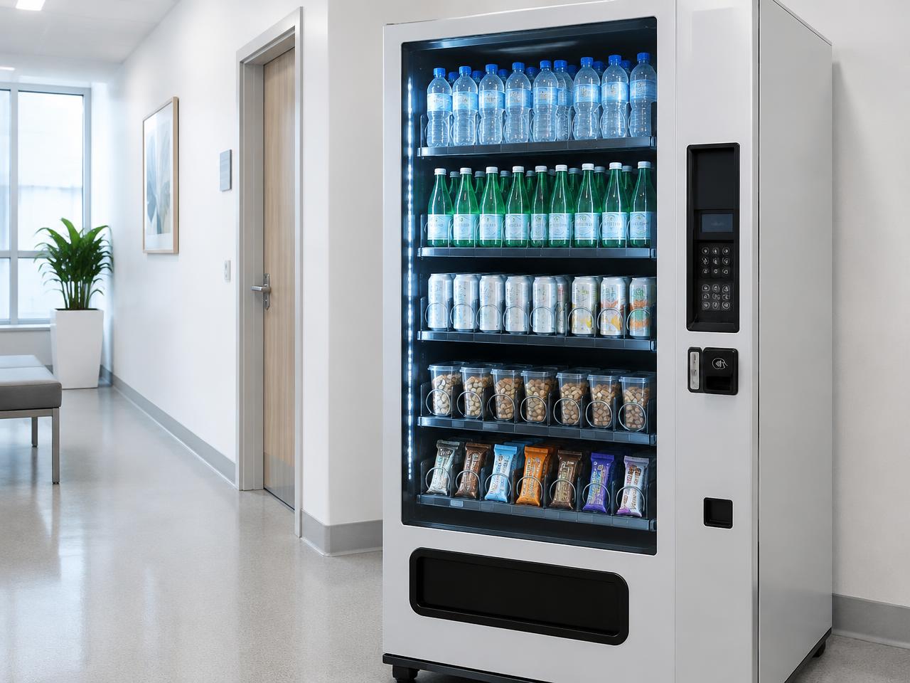 Cashless vending service for a Mesquite, TX workplace